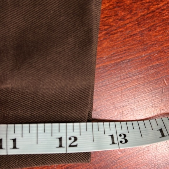 Studio Works Womens Shorts 14 Chocolate Zip/Button Close Pockets Cotton/Poly NWT - Picture 12 of 14